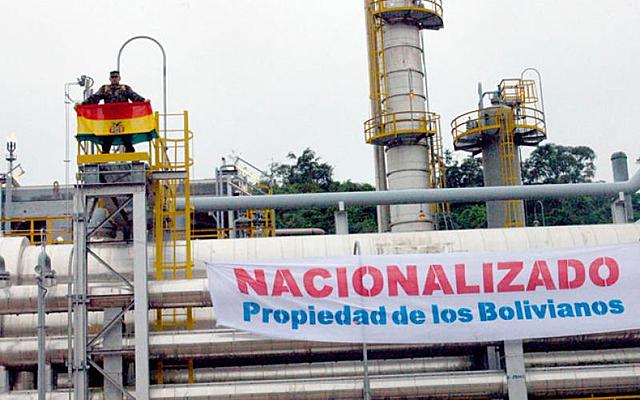 Nationalization of Bolivia's natural gas reserves