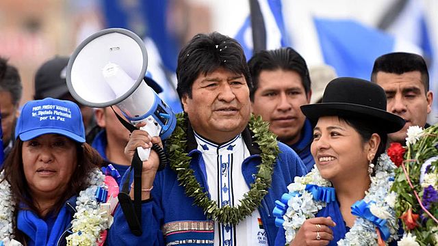 Bolivia reelects Evo Morales for a third term