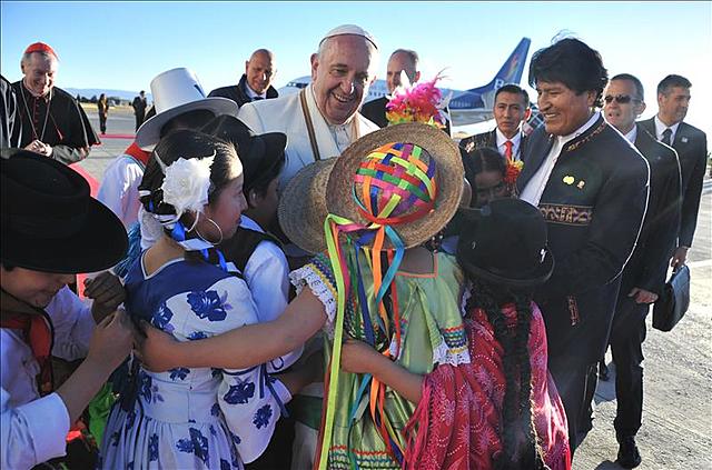 Pope Francis visit to Bolivia