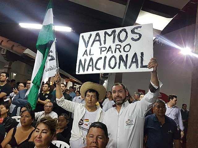 Civic stoppage against Evo