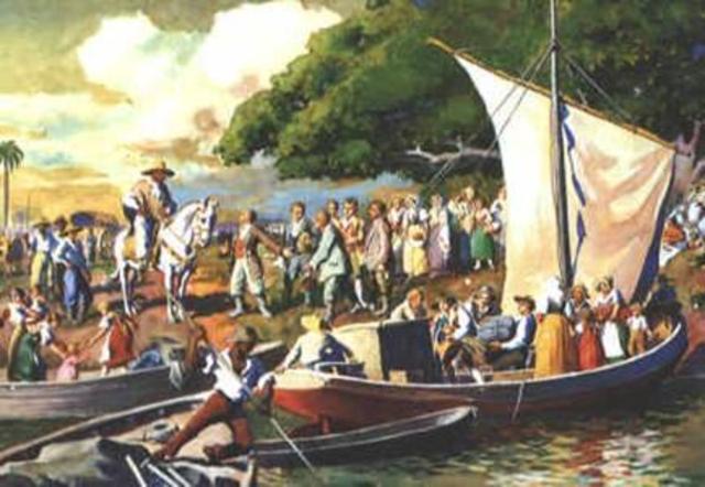 European arrival in Japan