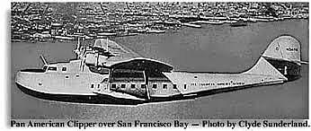 The Clipper makes the first transpacific flight