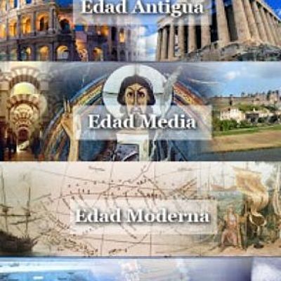 Timeline: Edades: antigua,media, moderna, contemporánea.