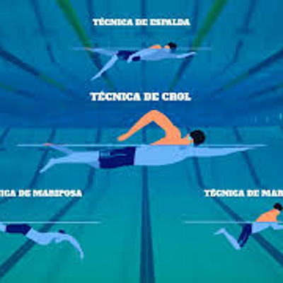 Timeline: Estilo crol flecha,patada y brazada.
