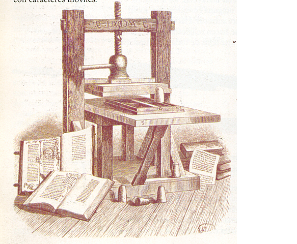 CREACIÓN DE LA IMPRENTA