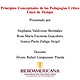 Principios conceptuales de las pedagogías critica