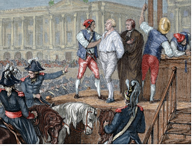 Execution of King Louis XIV