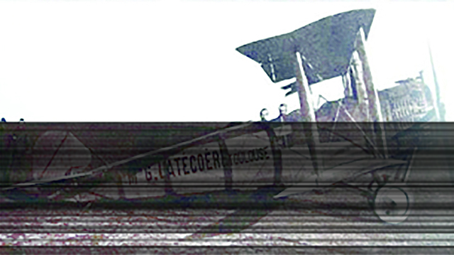 Primer vuelo de transporte de correo aéreo