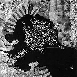 Plan para la bahia de Tokio