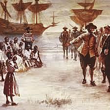 Slaves are introduced to Jamestown.