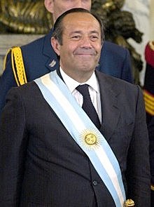 2001 (Asume Rodríguez Saá)