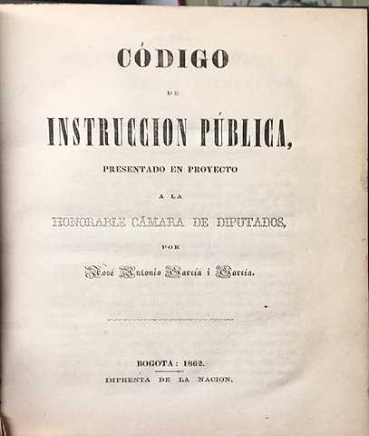 "Código de Instrucción Pública"