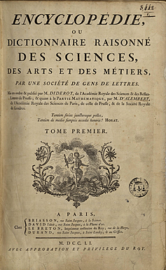 L'Encyclopédie