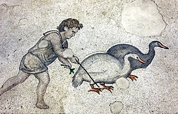 Amuletos en los niños romanos