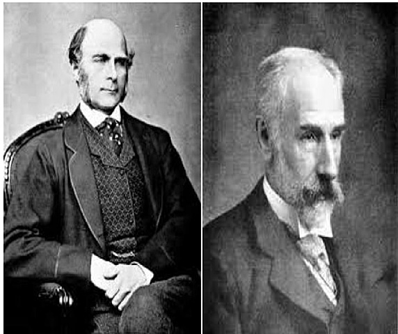 Francis Galton y Francis Edgeworth