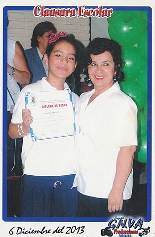 My graduation from the primary school