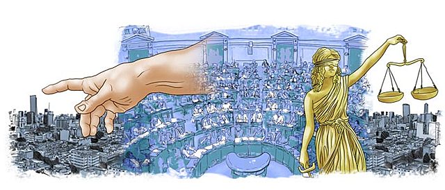 Disposición de división de poderes