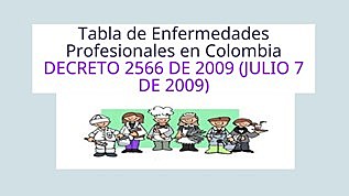 DECRETO 2566 DE 2009