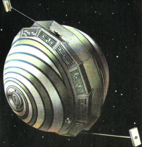 Första navigationssatelliten