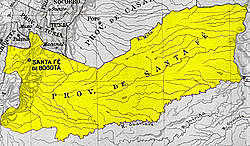 Independence of Bogota´s province