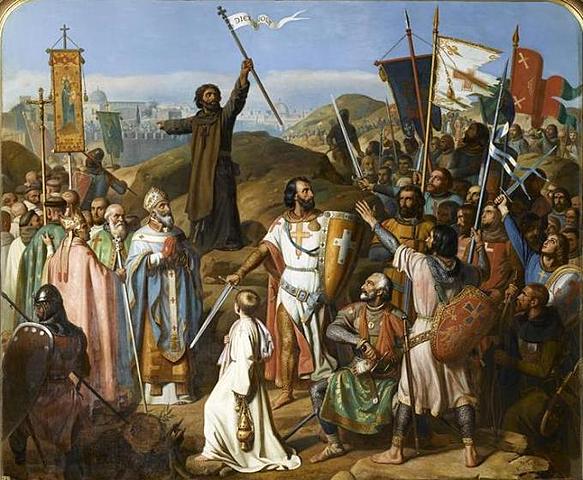 Crociati conquistano Gerusalemme