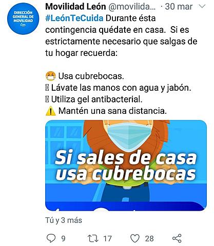 Campaña municipal uso de cubrebocas