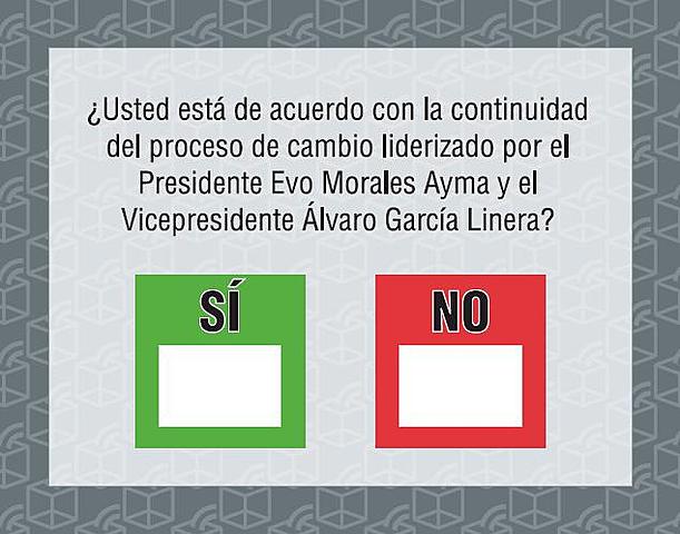 BOLIVIAN RECALL REFERENDUM