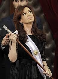 Assumption of Cristina Fernandez. (first presidency)