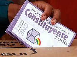 BOLIVIAN CONSTITUTIONAL REFERENDUM