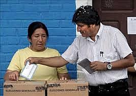 MORALES RE-ELECTED