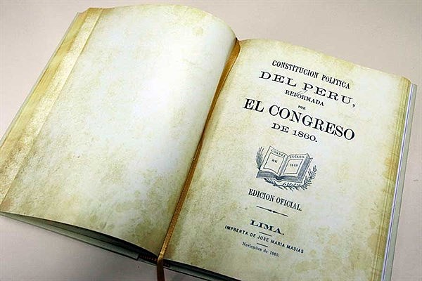 La Constitución de 1860