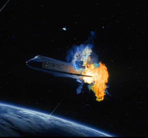 Challenger Space Shuttle Explodes