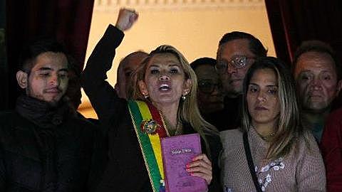 Interim President Jeanine Añez