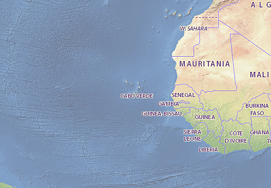 Portoghesi superano le isole di Capo Verde