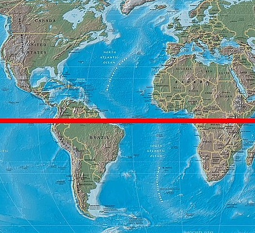 Le esplorazioni arrivano all'equatore