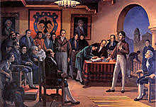 Signing of the independence act