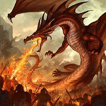 UNA MANADA DE DRAGONES NOS ATACA