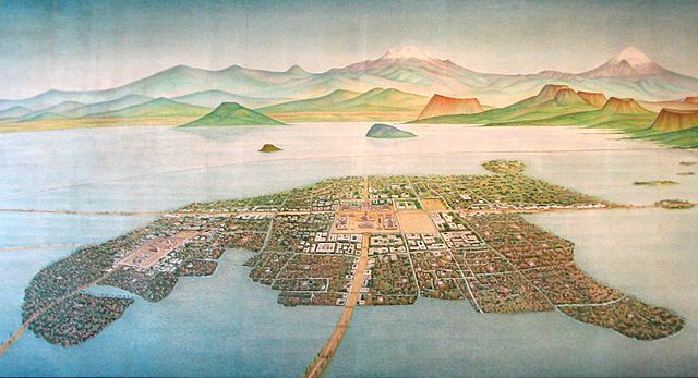 Cortes conquista Tenochtitlan