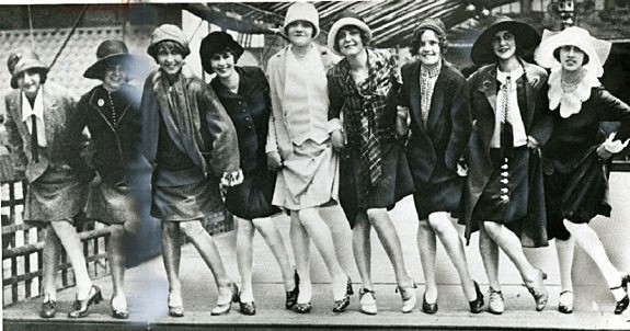 20's "Flappers", Protest Against Sexism by Women