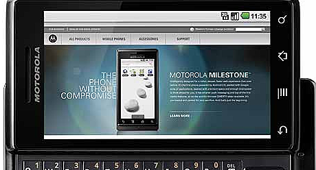 MOTOROLA MILESTONE