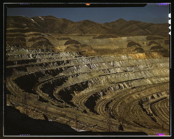 Open Pit Copper Mining