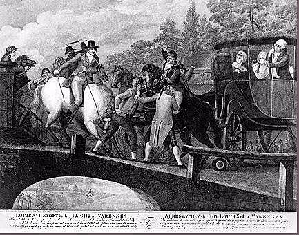 Royal Family attempts to flee (June 20, 1791)