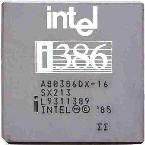INTEL 80386