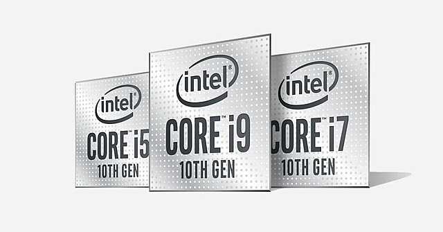 INTEL CORE I3, I5, I7, I9 10ª GEN