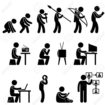 Timeline: Evolución del concepto de RED by Rodolfo Rios