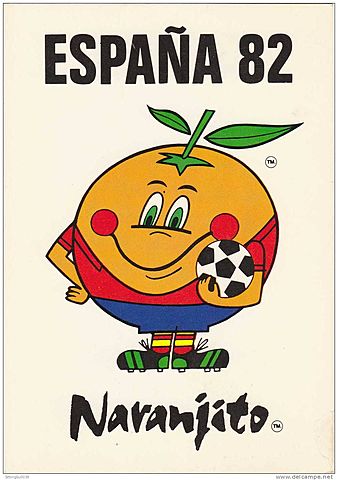 El Naranjito del Mundial de fútbol (1982)