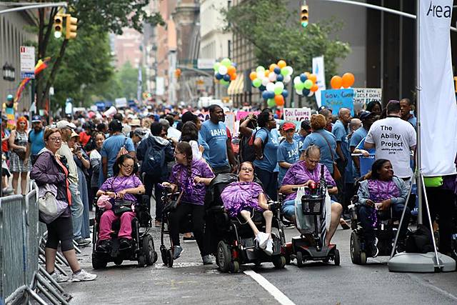 The first ever Disability Pride Parade was held in Chicago and other communities around the country.