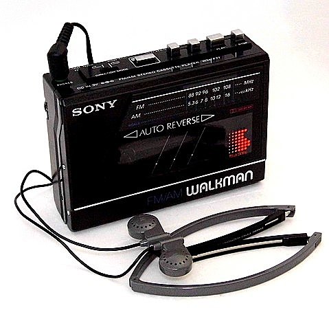 Walkman TPS-L2, the world's first low-cost personal stereo by Sony