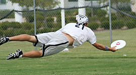 Timeline: Ultimate frisbee