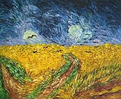 OBRA: EL CAMPO DE TRIGO AMARILLO